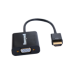 HDMI to VGA Port Cable-Black 