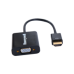 HDMI to VGA Port Cable-Black HDMI to VGA Port Cable-Black