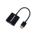 HDMI to VGA Port Cable-Black HDMI to VGA Port Cable-Black